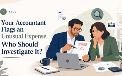 Your Accountant Flags an Unusual Expense. Who Should Investigate It?