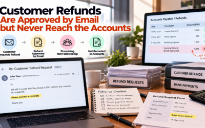 Customer Refunds Are Approved by Email but Never Reach the Accounts